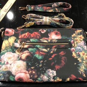 Floral purse/ clutch